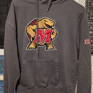 Maryland Terrapins Charcoal Hoodie
